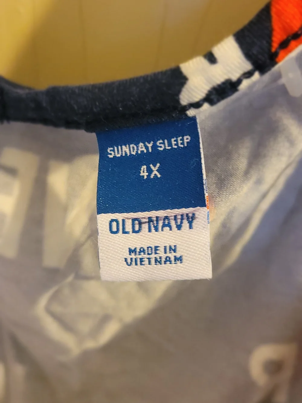 Old Navy Navy Printed 'LOVE' V-Neck Cami Sleep Tank NWOT 4X